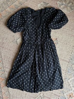 Black Cotton Madewell Dress